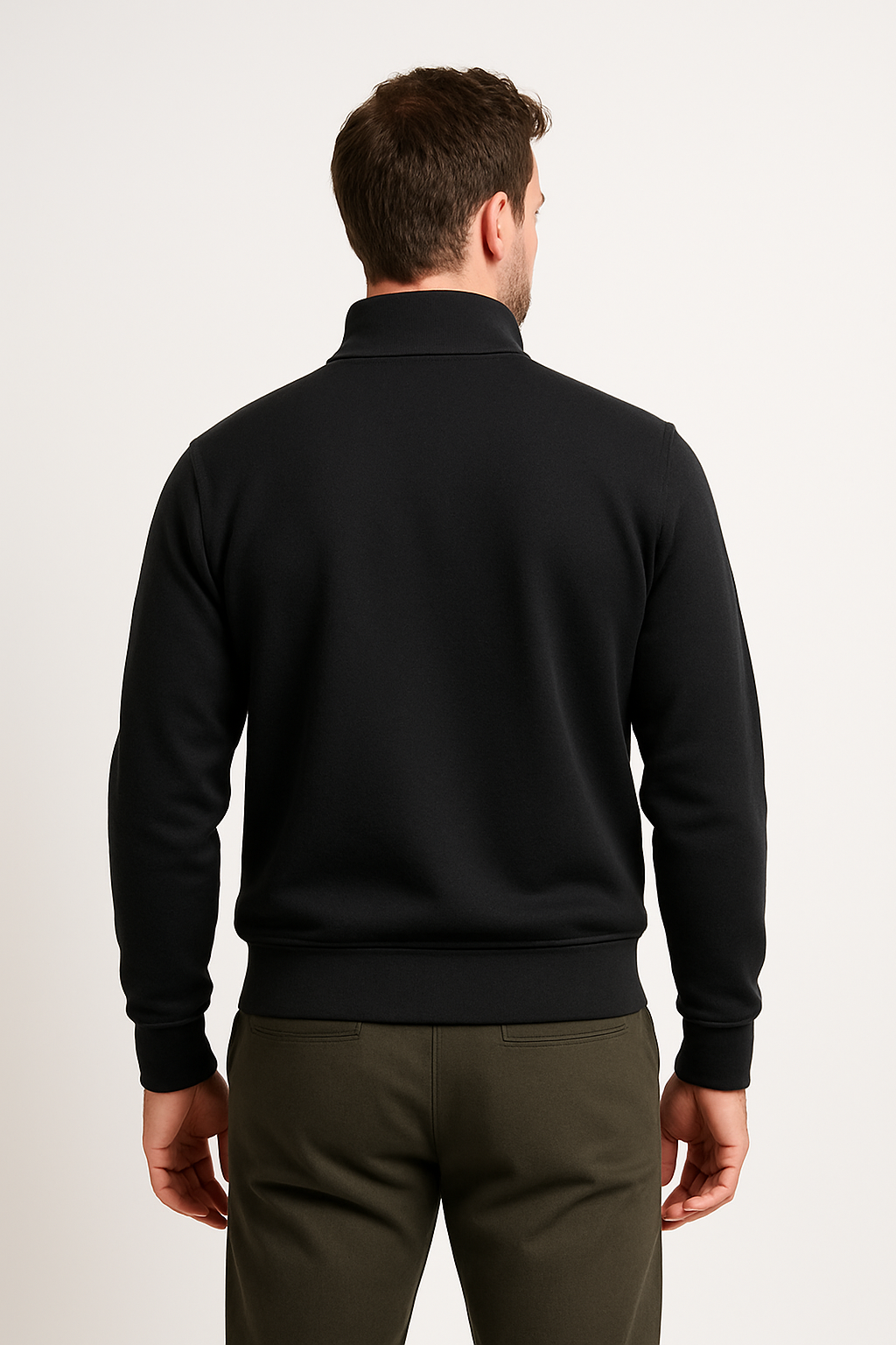 Unisex Quarter-Zip Pullover Sweatshirt (Wholesale) Polonè Supply