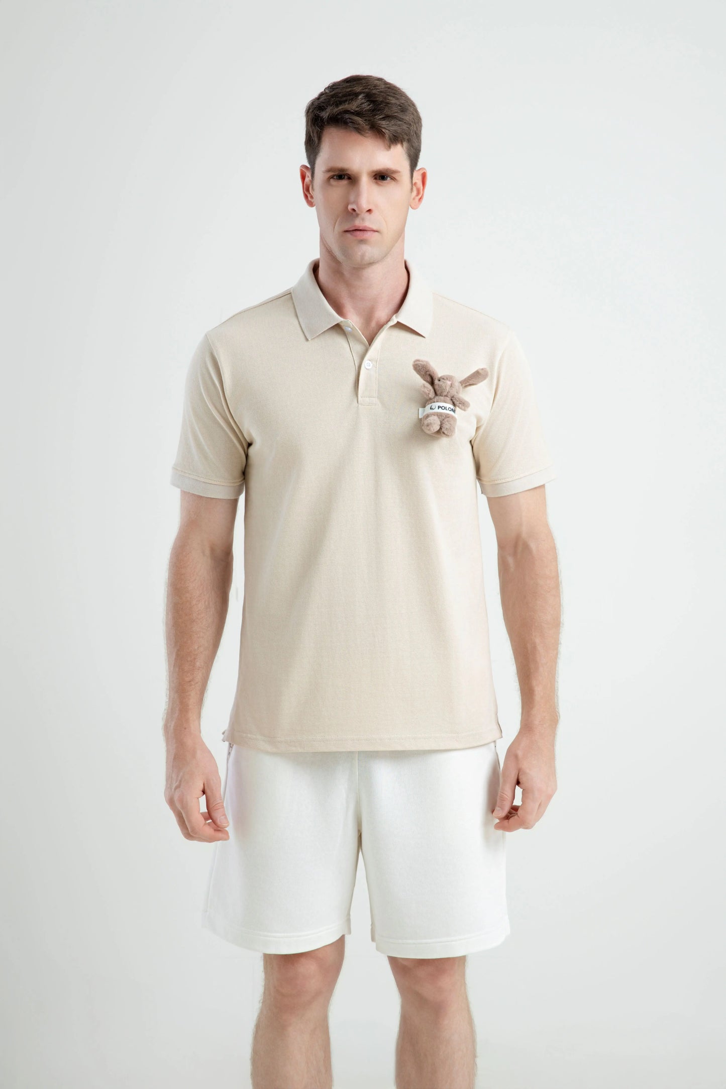 100% Cotton Polonè Easter Limited Edition Bunny Pique Polo Polonè Apparel Supply