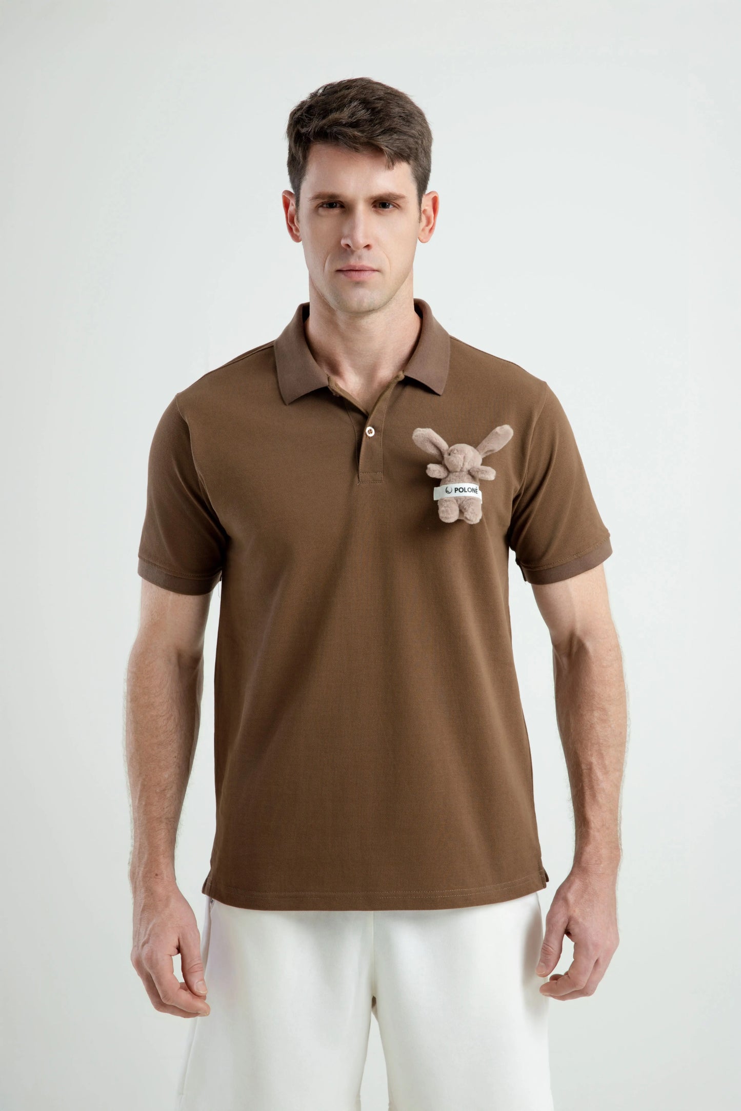 100% Cotton Polonè Easter Limited Edition Bunny Pique Polo Polonè Apparel Supply