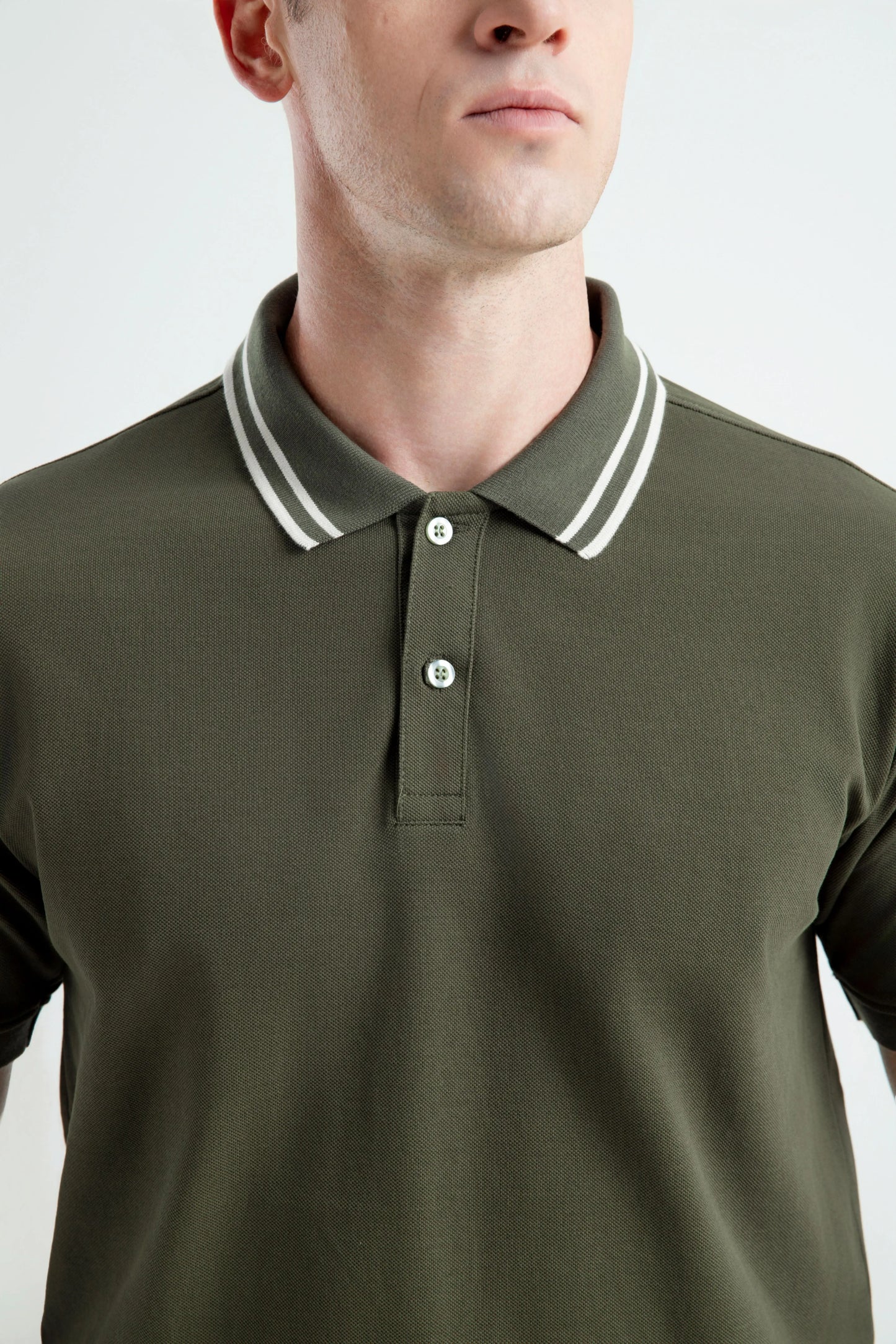 100% Cotton Polonè Striped Pique Polo Shirt Polonè Apparel Supply