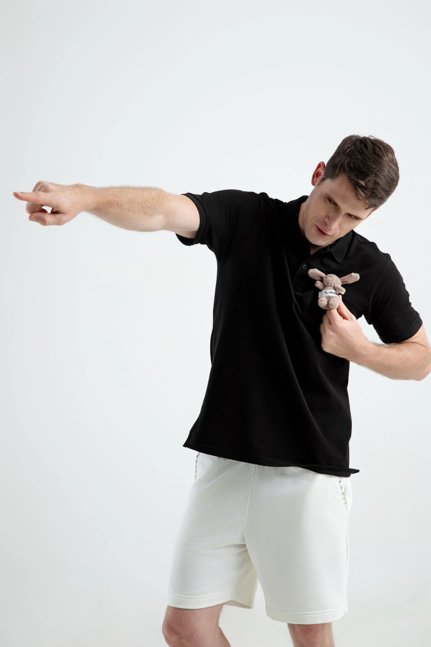 100% Cotton Polonè Easter Limited Edition Bunny Pique Polo Polonè Apparel Supply