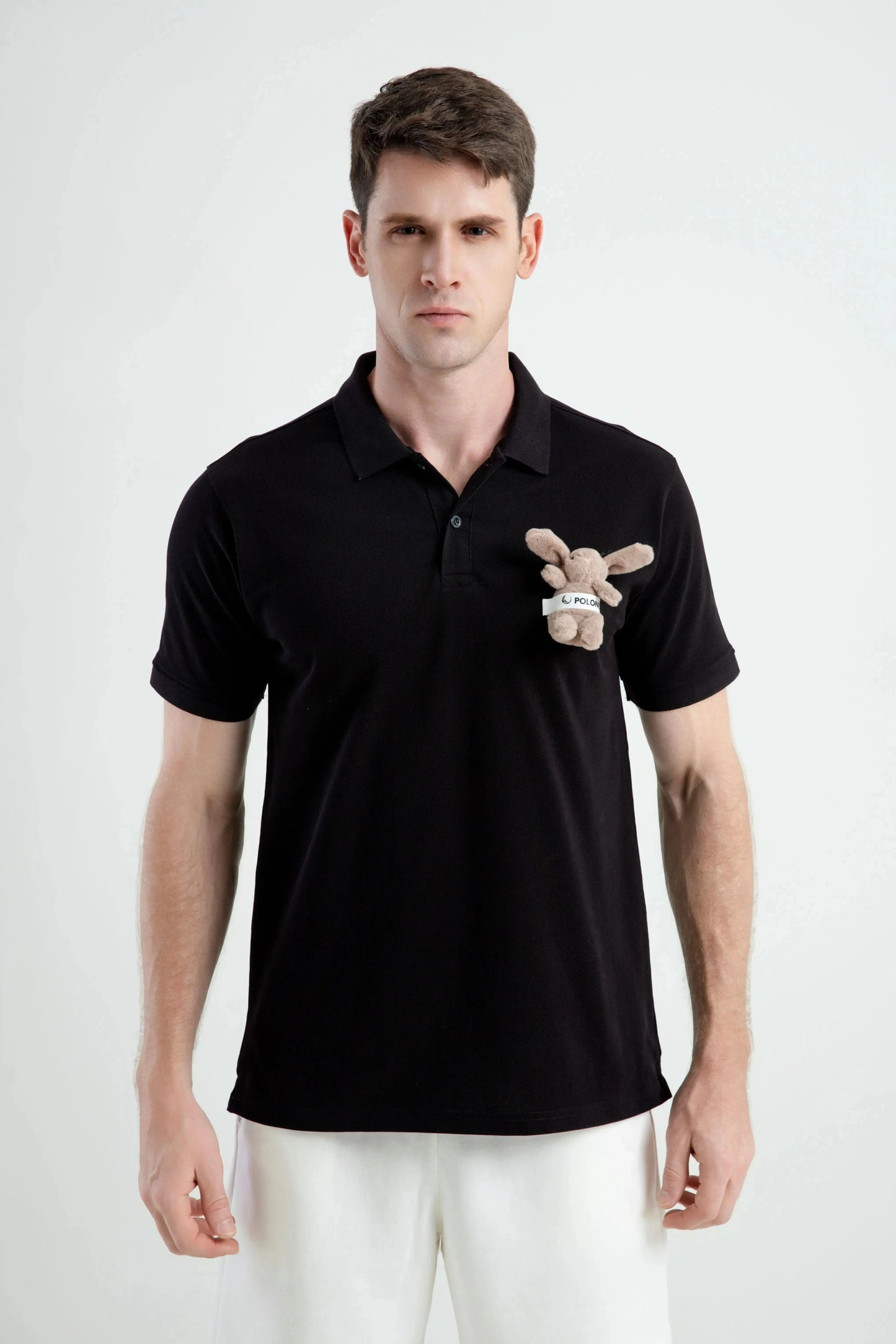 100% Cotton Polonè Easter Limited Edition Bunny Pique Polo Polonè Apparel Supply