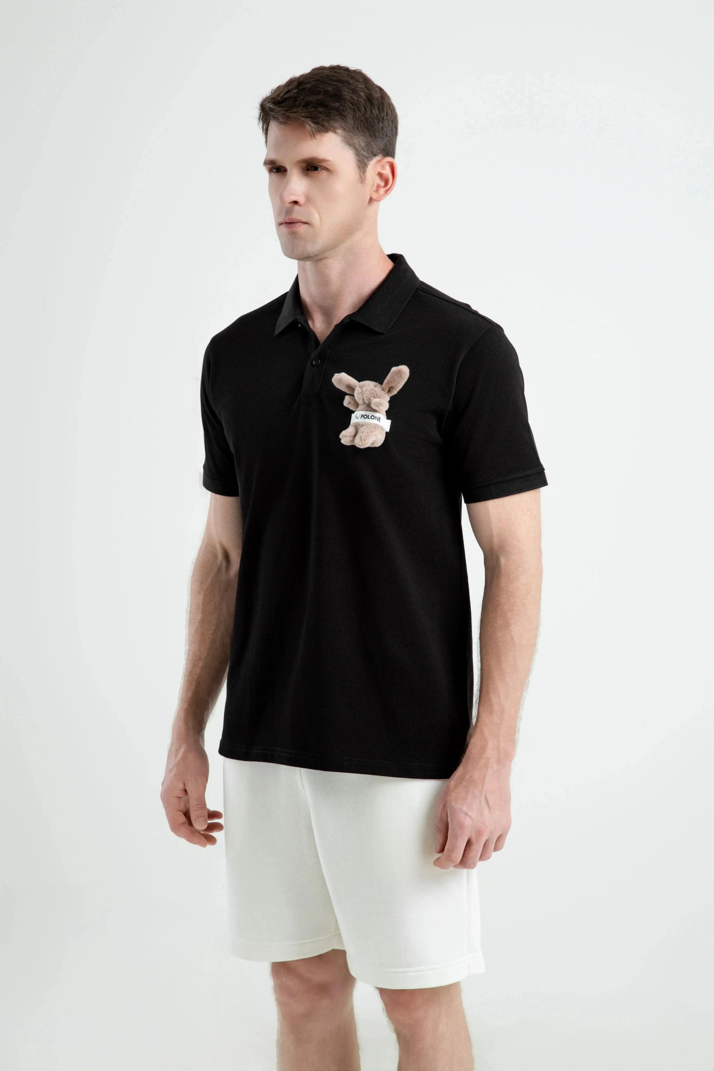 100% Cotton Polonè Easter Limited Edition Bunny Pique Polo Polonè Apparel Supply