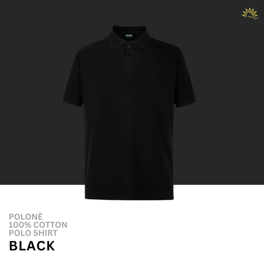 100% Cotton Plain Pique Polo Shirt